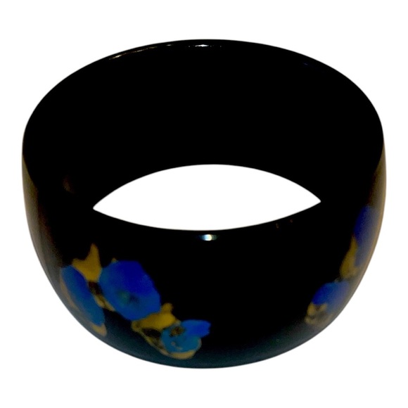 None Jewelry - Vintage 90’s lacquered bangle bracelet made in Hong Kong